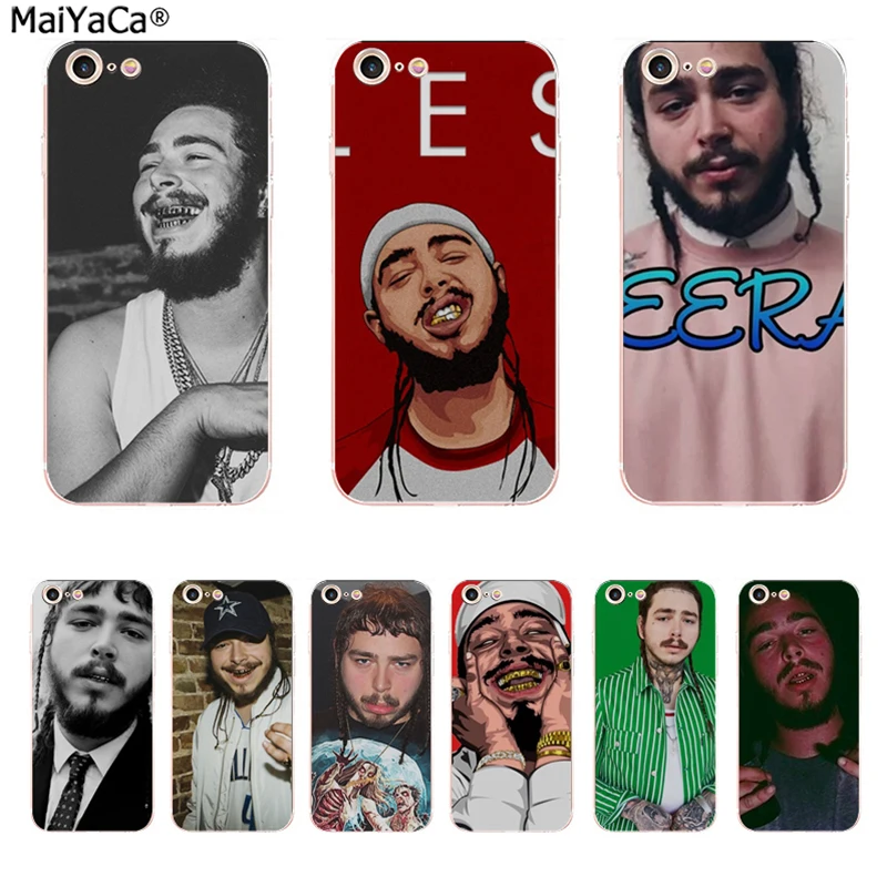 MaiYaCa Post Malone High Quality Classic High-end Phone Accessories Case for Apple iPhone 8 7 6 6S Plus X 5 5S SE 5C Cellphones MaiYaCa Post Malone High Quality Classic High-end Phone Accessories Case for Apple iPhone 8 7 6 6S Plus X 5 5S SE 5C Cellphones