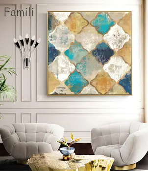 

Scandinavian Style Poster Marble Golden Leaf Art Plant Abstract Painting Living Room Decoration Pictures Nordic Decoration Home