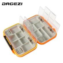 DAGEZI Многофункциональный рыболовный ящик для наживка для рыбалка 12 отсеков может быть регулируемый нахлыстом набор аксессуаров для рыбалки