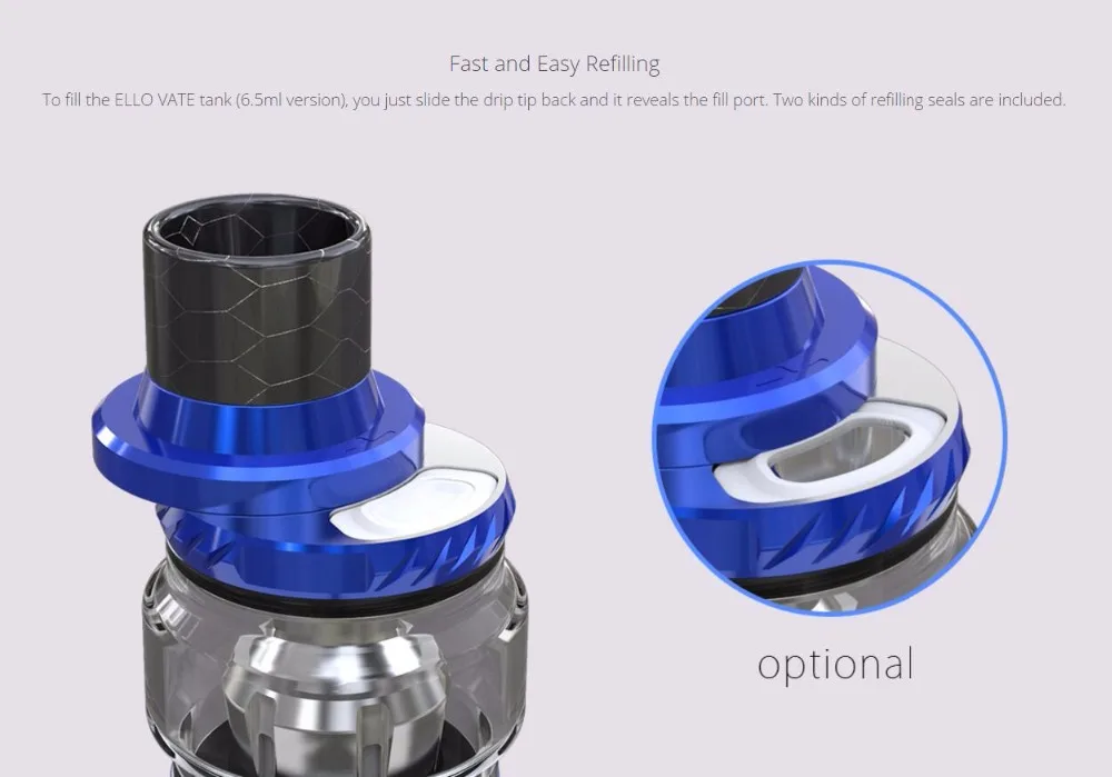 Eleaf iStick Pico S Box Mod with ELLO VATE-7