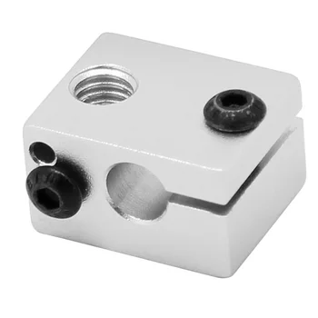 

5pcs Aluminium Alloy V6 Heat Block For V5 V6 J-head Extruder HotEnd 3D Printers Parts Heater Hot End Heating Accessories Part