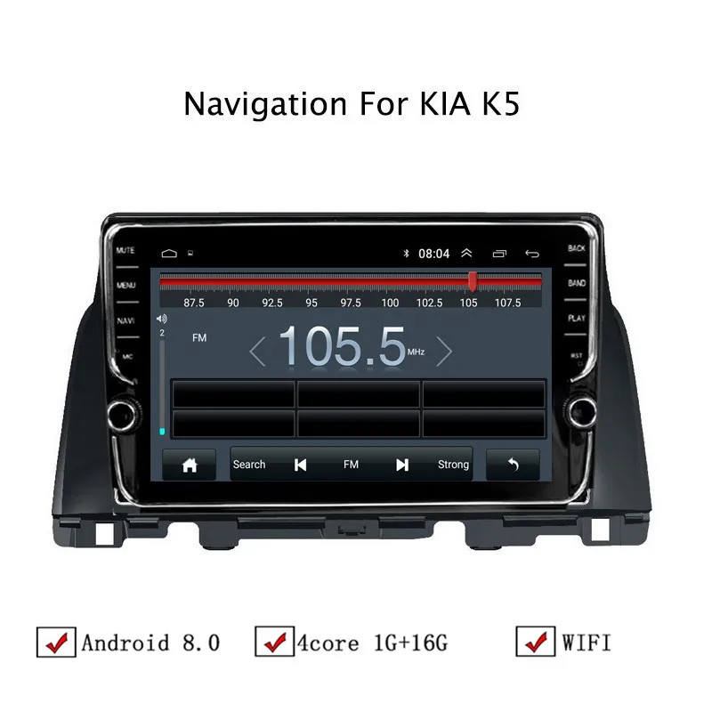 NAVITOPIA 9 дюймов автомобильный мультимедийный плеер Andriod 8 1 gps навигация для Kia K5 Optima