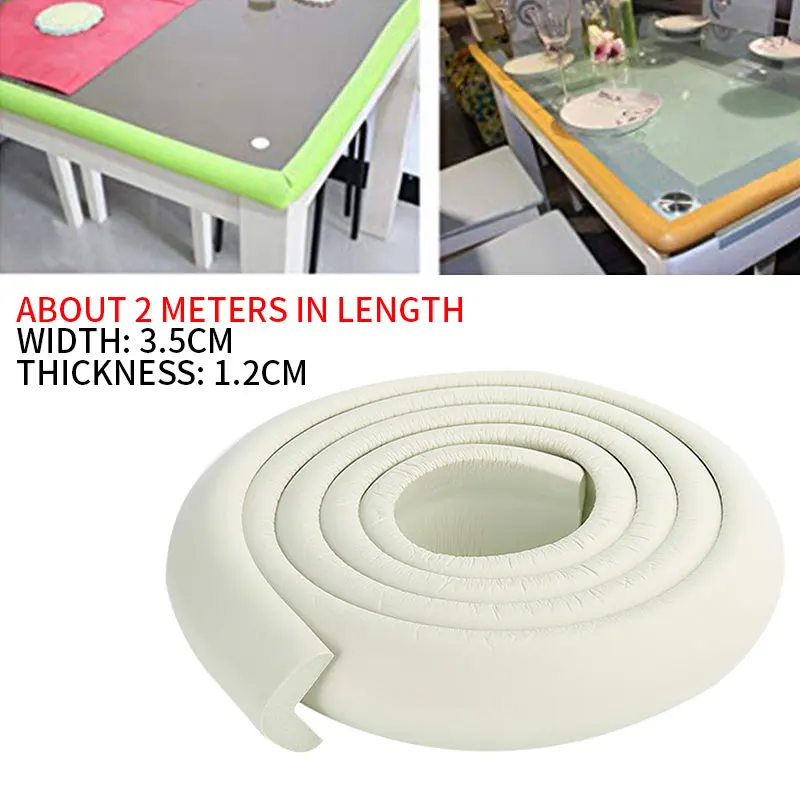Baby Safety Collision Cushion Strip Bumper Strip Foam Bumper Soft Corner Edge Cushions Protector