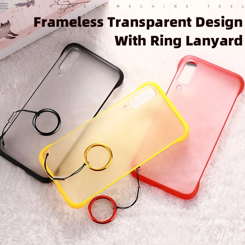 

USLION Frameless Matte Case For Xiaomi 9 SE MI 8 Explorer Transparent Hard PC Phone Cases For Redmi K20 Pro Clear Coque Fundas