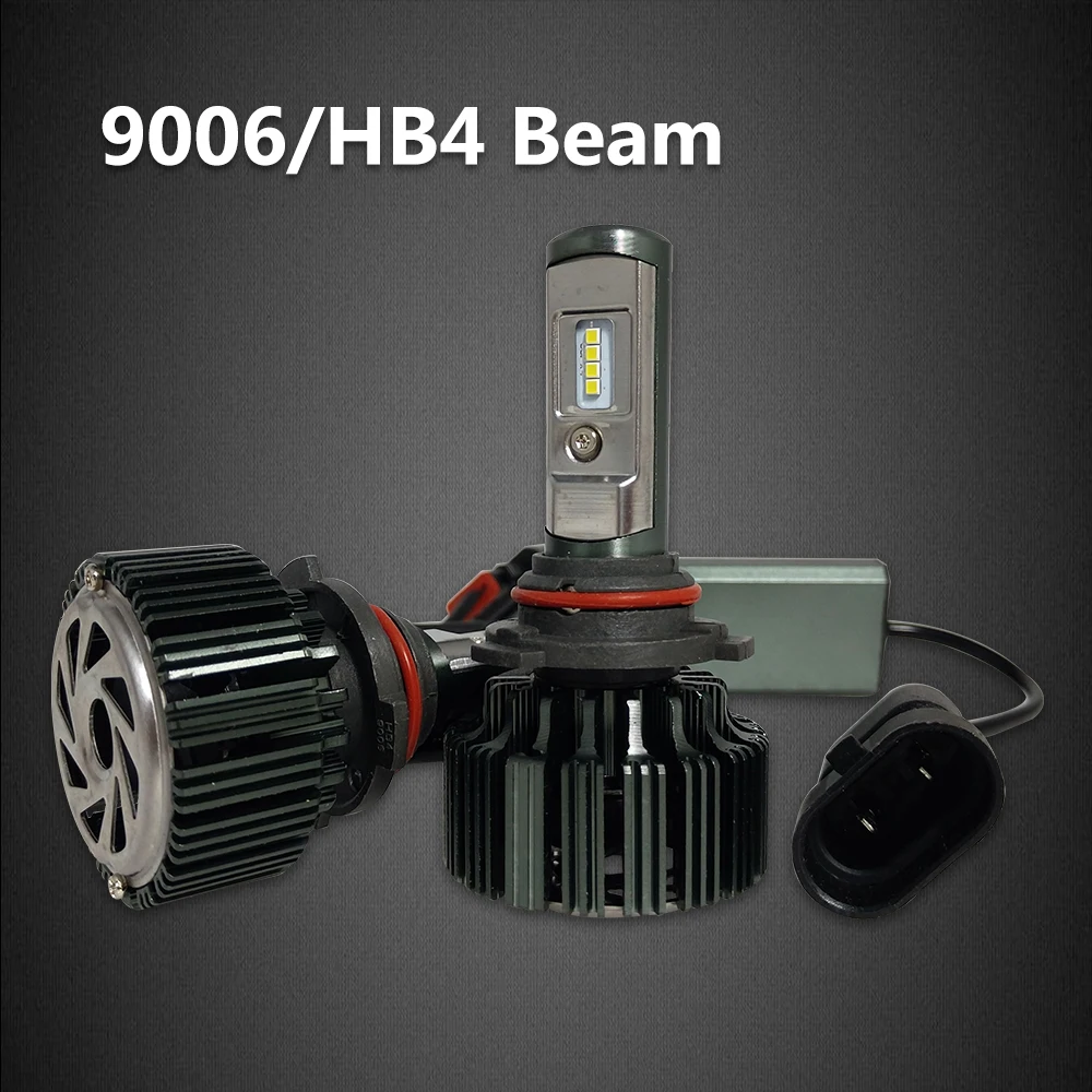 CNSUNNYLIGHT H7 H4 H13 9005 HB3 9006 HB4 H1 H3 880 881 H8 Car Bulbs Led Headlight Kit 6000K CSP Chips Auto H11 Fog Lamps with Fan (4)