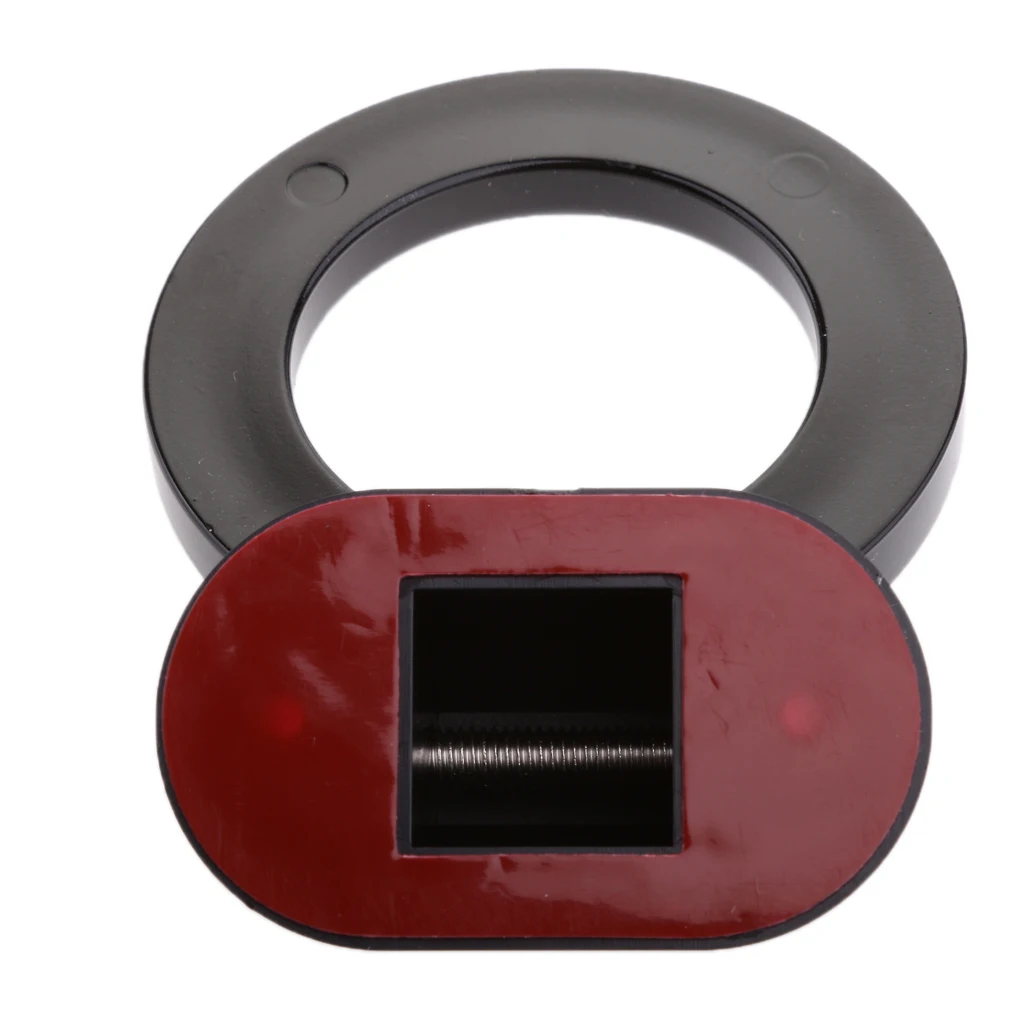 Racing Tow Hook Ring for Car SUV Front Rear Bumper Decoration ONLY ABS Plastic Apply Onto Bumper