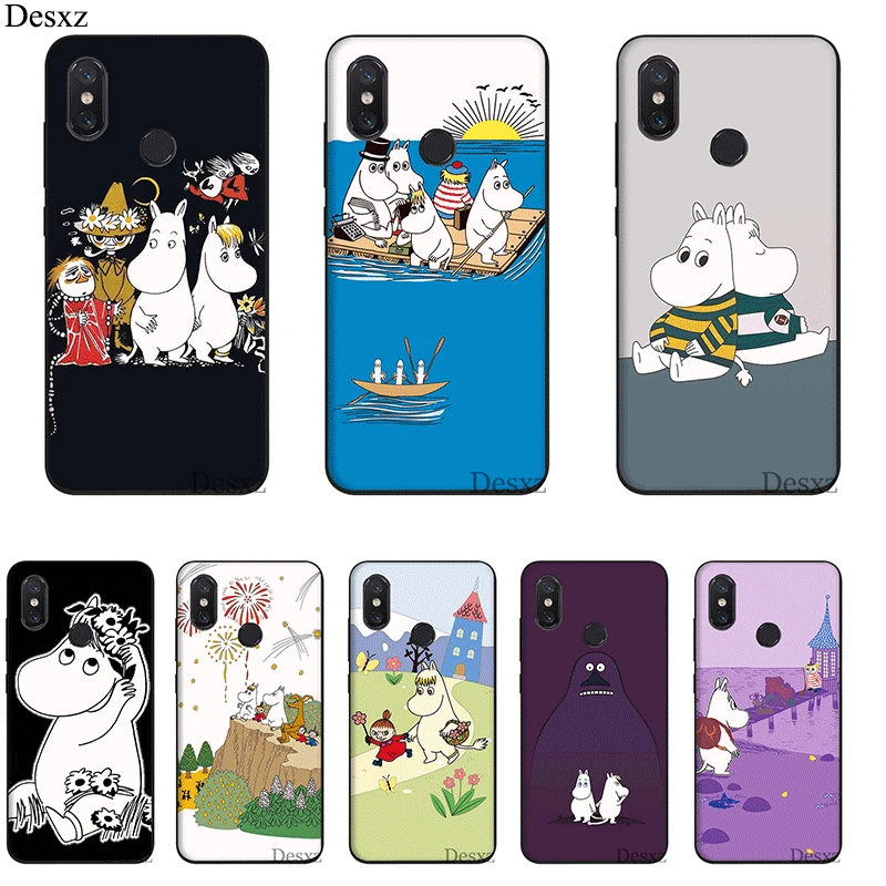 

Desxz Silicone Mobile Phone Case For Redmi Note 4 4X 5A 5 6 7 Pro Prime Cover Cartoon Hippo Bag Shell