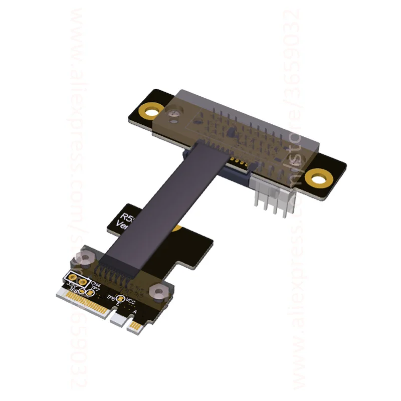 Переходник с локтя PCI e x1 на M.2 Wi Fi ключ A.E A + E переходник карта расширитель Gen3.0