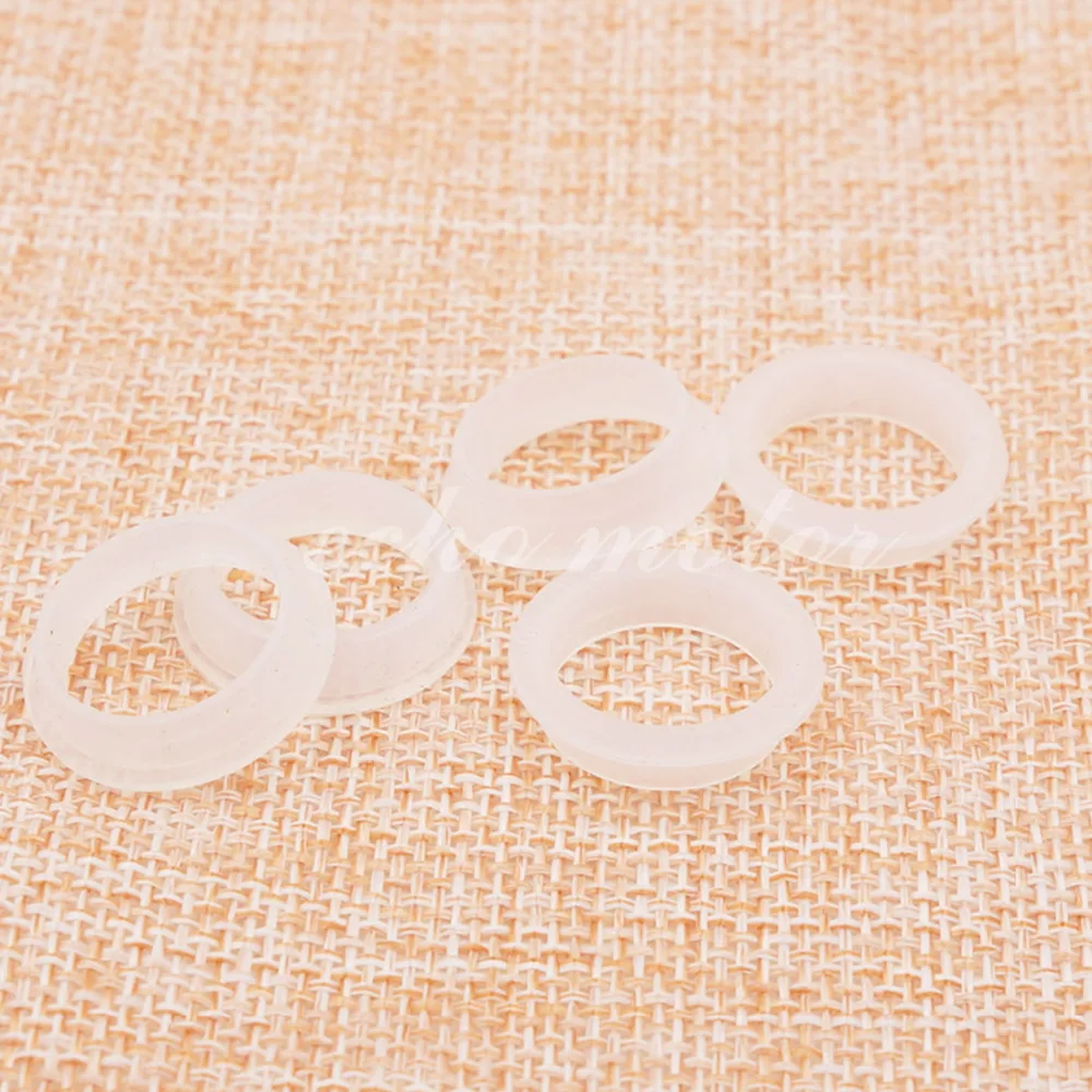 5pcs White PDC Rubber Ring For GM Chrysler Peugeot BMW Buick Parking Sensor Bumper Object Sensor 9663821577 9196705 25961317 etc