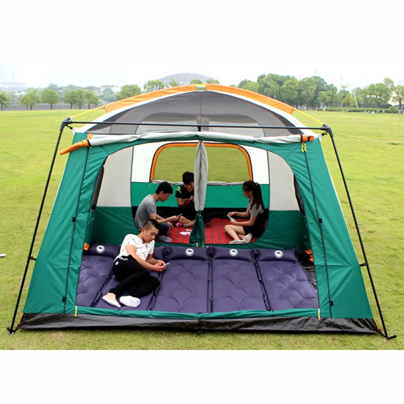 Ultralarge de luxe En Plein Air 6/8/10/12 Personnes camping 4 Saison