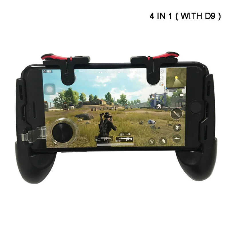  For Pubg Mobile Gamepad Controller Shooter Trigger for Phone L1R1 Grip with Joystick Trigger Fire B