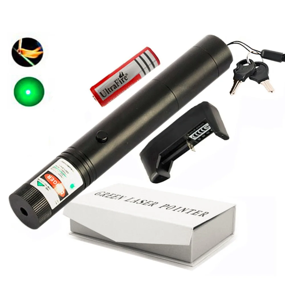 High Power 302 Green Laser Pointer Powerful 532NM Single Point Lazer
