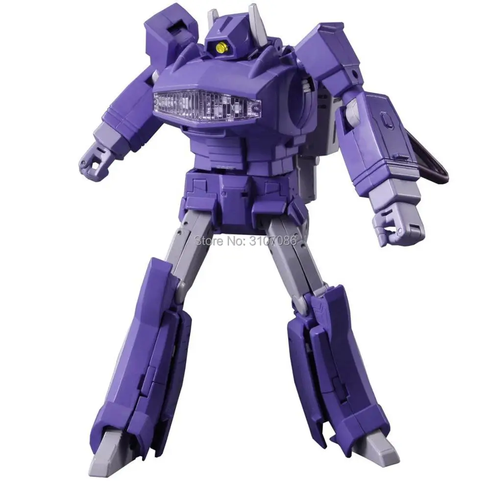 G1 Shockwave MasterPiece с светильник трансформация MP-29 KO Коллекция фигурка Робот Игрушки