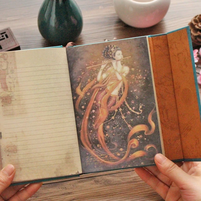 

Featured / KIMCOOL Dunhuang Series Color Pages Notebook Literary Notepad Creative Illustrations Diary 1PCS