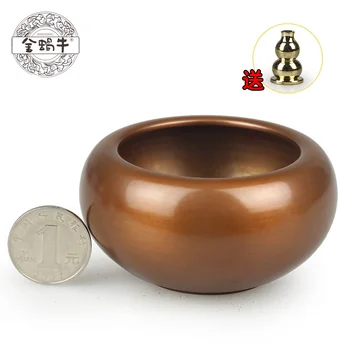

Fine aromatherapy furnace 4# incense Sterling copper brass incense burner censer playing small ornaments gifts