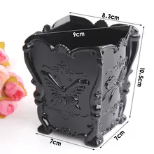 Горячая распродажа ретро акриловый Органайзер для косметики коробка чехол Кисть Карандаш держатель Искусство Прямая