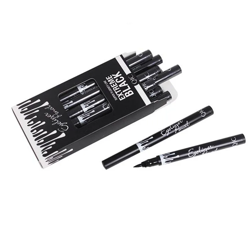 

Super Black Waterproof Liquid Eyeliner Pencil Eye Liner Pen Lady Cosmetics Eye Marker Beauty Essentials Eyeliner Contour