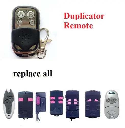 

CAME TAM432SA TOP432A TOP432M TOP432NA garage door remote control Duplicator