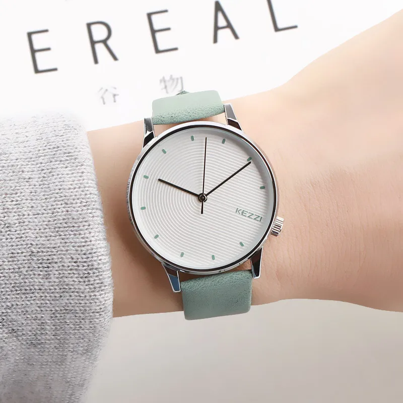 

2018 Hot Fashion Creative Watches Women Men Quartz Watch Top Brand Neutral Student Watch Leisure Leather Wristwatches Clock