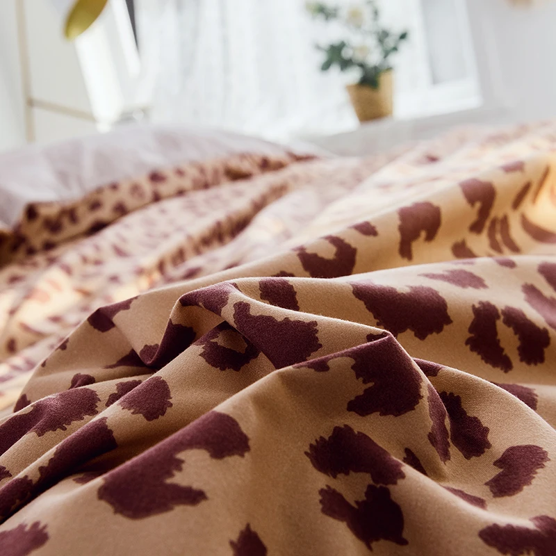 Liv-Esthete сексуальный комплект постельного белья с леопардовым принтом, современный пододеяльник, простыня, наволочка, двуспальная королева, постельное белье для кровати кинг-сайз для взрослых