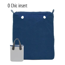 Nouveau O sac obag Toile Insérer Tela Insérer pour O CHIC doublure Toile imperméable Poche Intérieure par O chic Obag OCHIC 11 couleurs
