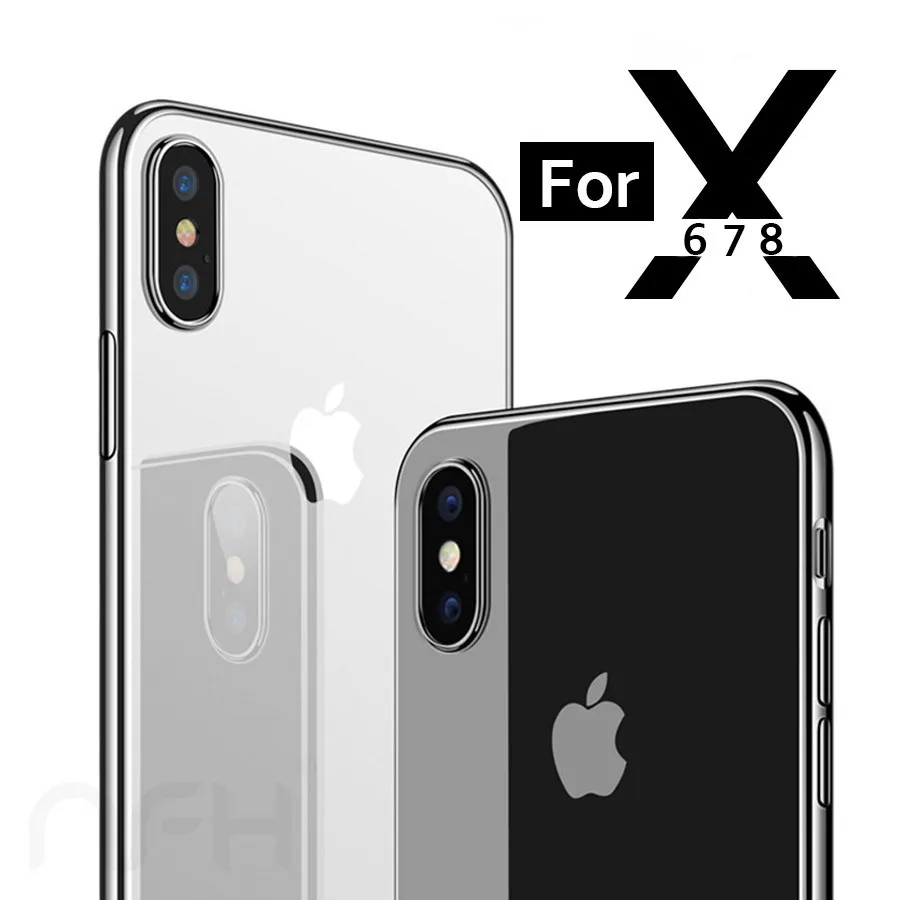 Cleiree-Transparent-TPU-Case-For-iPhone-X-Ultra-Thin-Soft-Silicon-Cover-For-iPhone-X-6