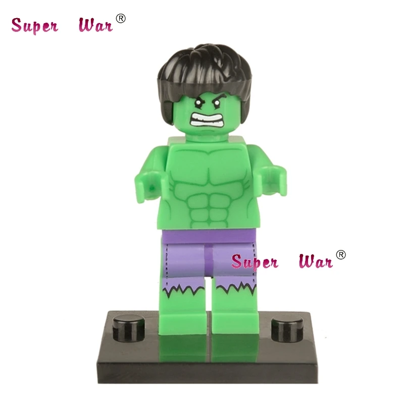 

1PCS superhero marvel avengers Hulk building blocks action sets model bricks toys for children