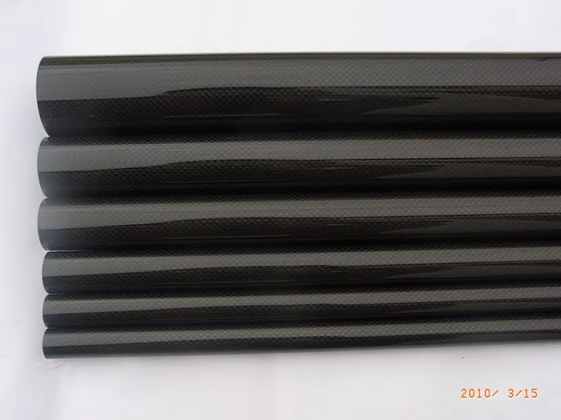 

3K Carbon Fiber Tube 6*5*1000 mm 6mm Tube for RC Model Airplane