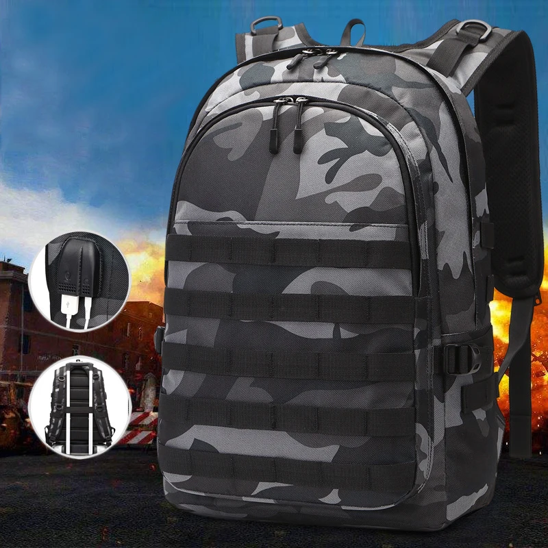  Cosplay Backpack Jedi To Survive To Eating Chicken Three-Level Package PUBG Fashion Trend Waterproo