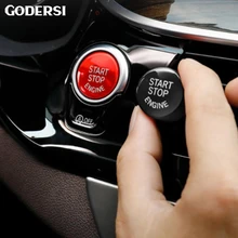 Кнопка запуска двигателя Обложка для BMW шасси F20 F30 F34 F10 F48 F52 F15 F16 F25 F26 Автомобиль Стайлинг для BMW авто аксессуары для интерьера
