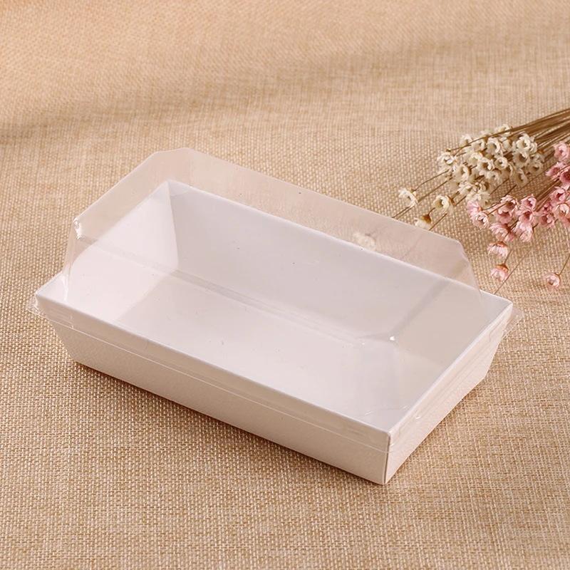 

500pcs/lot Sandwich Packing Box Wholesale Fruit Snack Box Disposable Food Packing Box