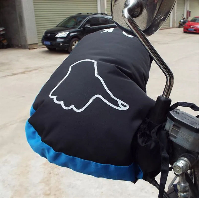 

Motorcycle Gloves Riding Gloves Winter Moto Gloves Waterproof Handlebar Muffs Gant Moto Motorbike Guantes Thickening Warm Cover