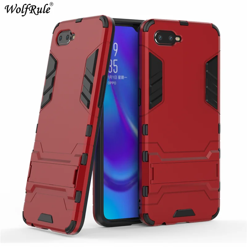 Чехол для Oppo RX17 Neo чехол 6 4 дюйма силиконовый резиновый слой робот броня Жесткий