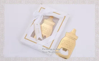 

Free Shipping 200pcs/lot BABY BOTTLE SHAPED BOTTLE OPENER Baby showers Wedding Favors Party Reception Decoration Souvenirs Gifts