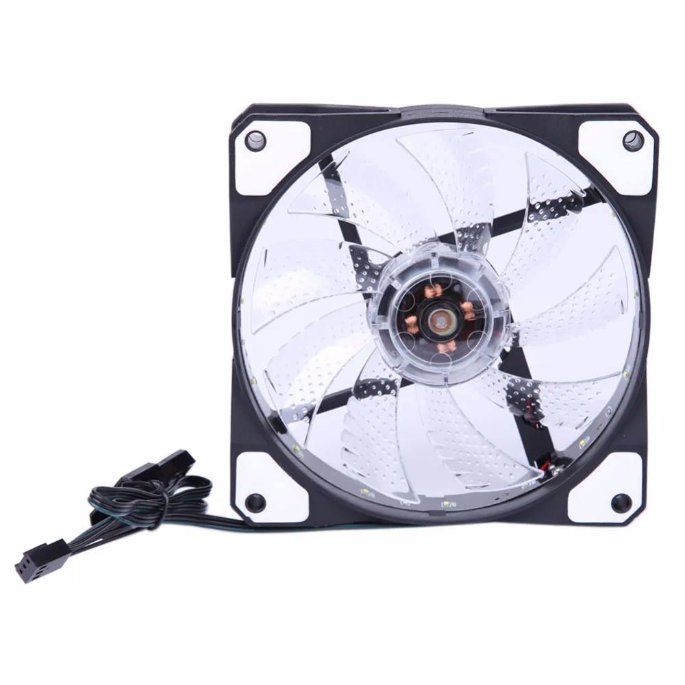 WinnerEco LED Case Fan 15 LED 12V Light Neon Quite Computer Case Cooling Fan Mod WinnerEco LED Case Fan 15 LED 12V Light Neon Quite Computer Case Cooling Fan Mod