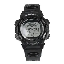 2017 New Mens LED Digital Date Alarm Waterproof Sports Army Quartz Watch Dropshipping L522