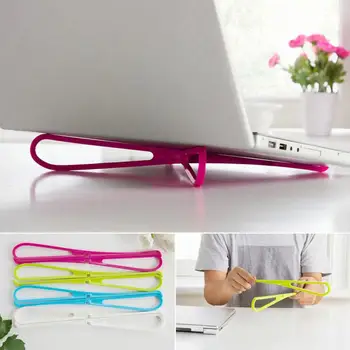 

Essential Work Travel Computer Accessories Portable Simple Laptop Cooling Bracket Notebook Adjustable Cooler Pad Stand