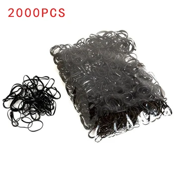 

Hot Sale 2000pcs/bag Child Baby Hair Holders 2018 New Small Package TPU Rubber Bands Elastics Girls Tie Gum Hair Accessories