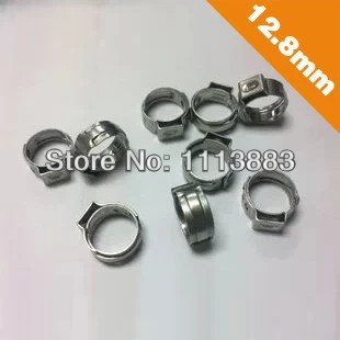 Stainless Steel Oetiker Stepless Ear Clamp 12 Clamps 1.295 Min - 1.421 Max Stainless Steel Oetiker Stepless Ear Clamp 12 Clamps 1.295 Min - 1.421 Max