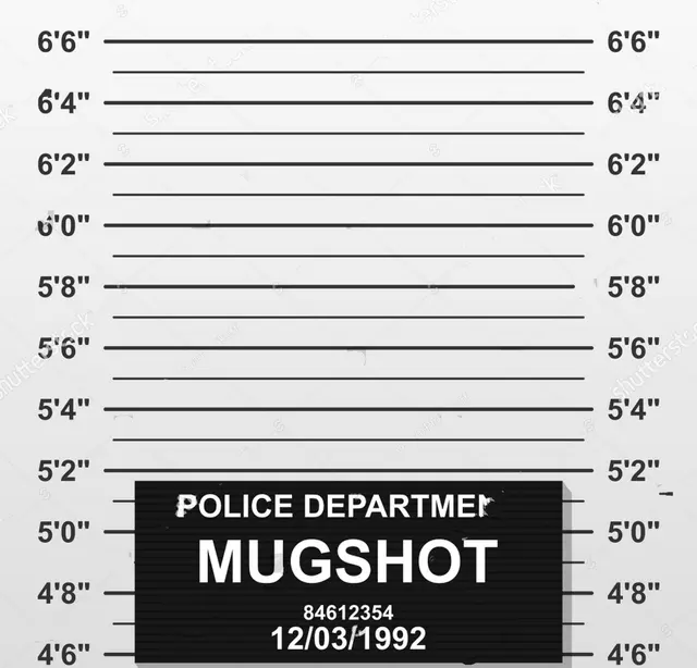 custom Criminal Mug Shot Police Lineup Mugshot photography backgrounds