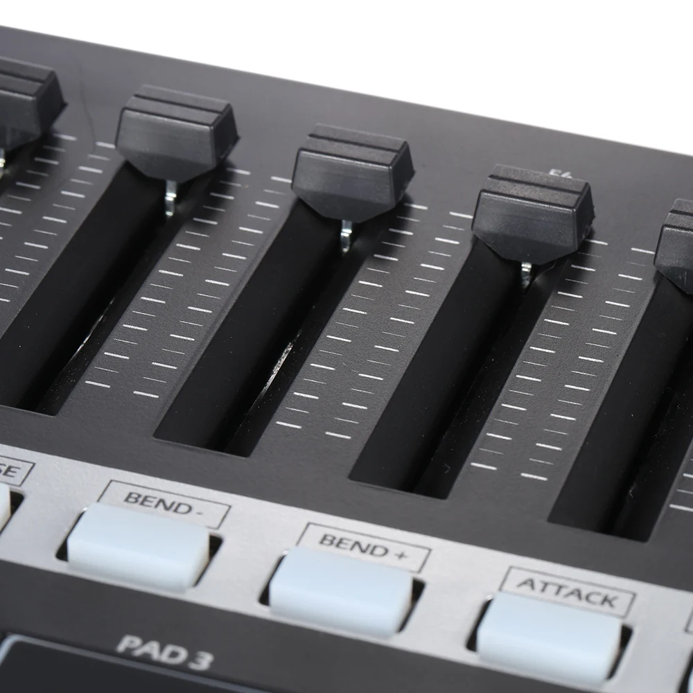 Портативный USB MIDI контроллер клавиатуры мини MIDI Pad контроллер 16 барабанных колодок с USB кабелем