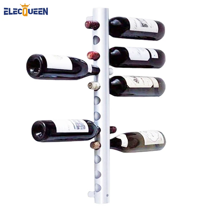 12 holes Vertical Wine Racks Holder Metal Bottle Rack Wine Buckets