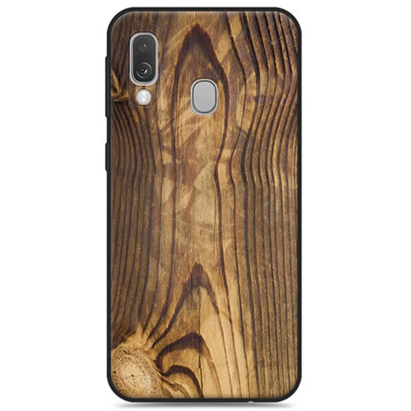 A2 5," силиконовый чехол-бампер для samsung galaxy A40, мягкий ТПУ чехол с деревянным камнем для galaxy A40 fundas A40 A405F чехол s - Цвет: A2