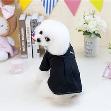 Летние домашние собаки рубашки для кошек мода короткий рукав сплошной цвет отложной рубашка блузка для Тедди померанского щенка маленькие собаки