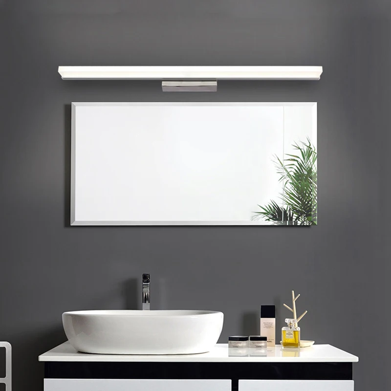 

Mdern led wall lamps for Toilet Bathroom Mirror light High-quality hardware led strip Mirror cabinet light AC 90-260V acrylic