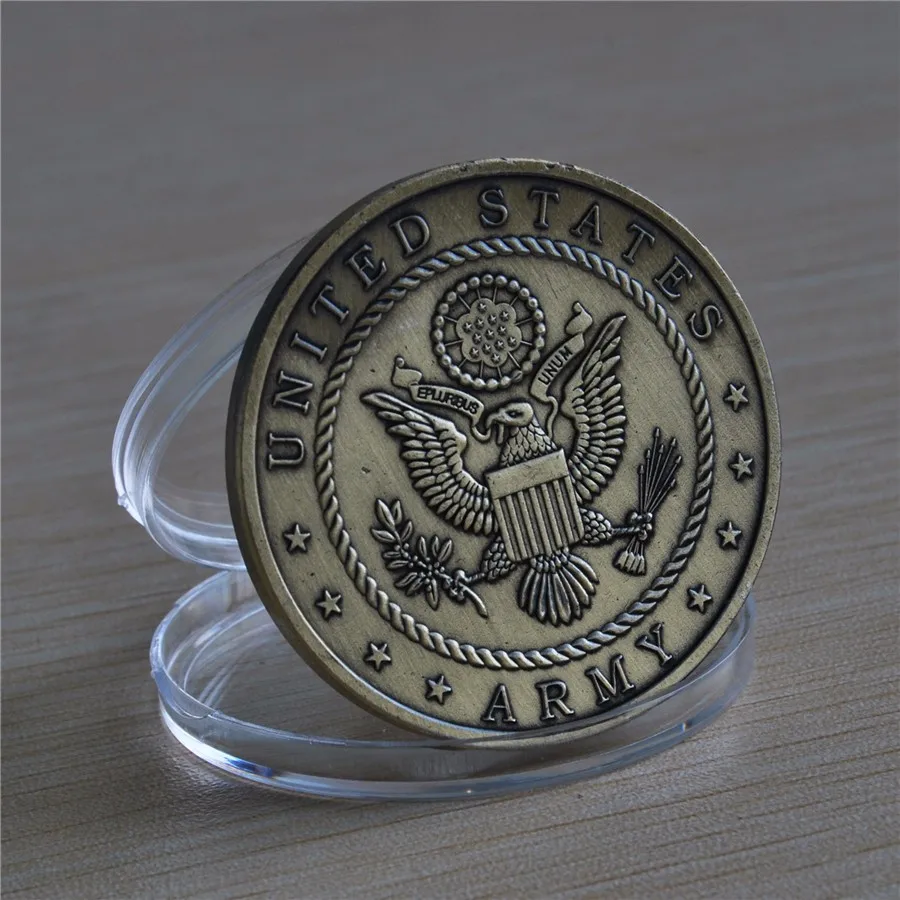 USA ARMY M-60 PATTON TANK CHALLENGE COIN (4)