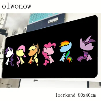 

my little pony mouse pad 80x40cm Domineering mousepads best gaming mousepad gamer Beautiful personalized mouse pads keyboard pad