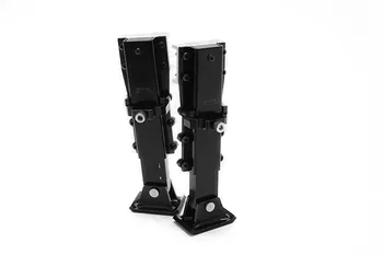 

1Pair 1/14 Trailer Tripod Brackets Steel Landing Gear Feet Bracket Protector for TAMIYA Truck Tractor RC Car Upgrade