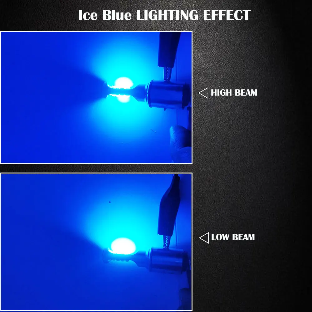 Фара для мотоцикла H6 BA20D светодиодный Canbus 12SMD 1200LM Дальний свет фара скутера