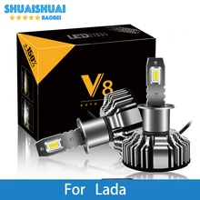 Car Headlight For Lada GRANTA KALINA LARGUS PRIORA Niva SAMARA VESTA XRAY H7 LED H4 LED H1 H7 H3 9005 6500K 8000LM CSP Light Car Headlight For Lada GRANTA KALINA LARGUS PRIORA Niva SAMARA VESTA XRAY H7 LED H4 LED H1 H7 H3 9005 6500K 8000LM CSP Light